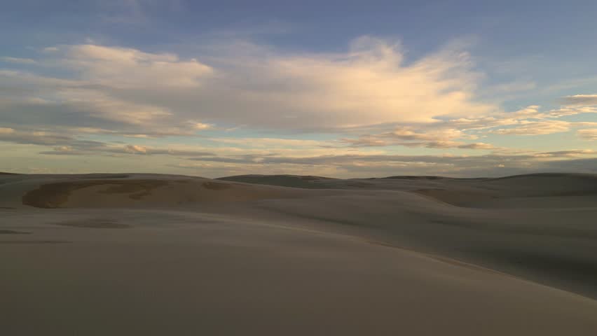 Stockton beach sand dunes near Newcastle NSW Australia