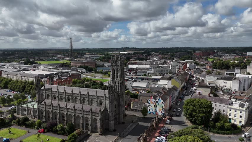 Cinematic 4K aerial drone footage of St Patrick