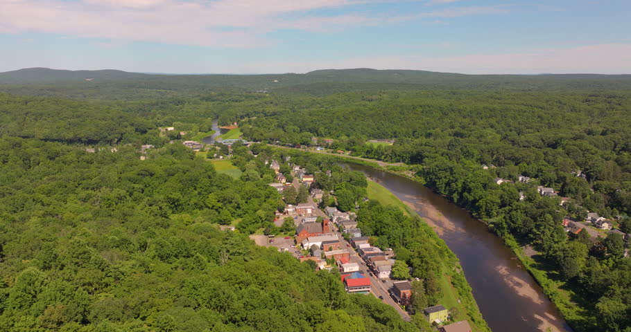 Rosendale Town and Rondout Creek