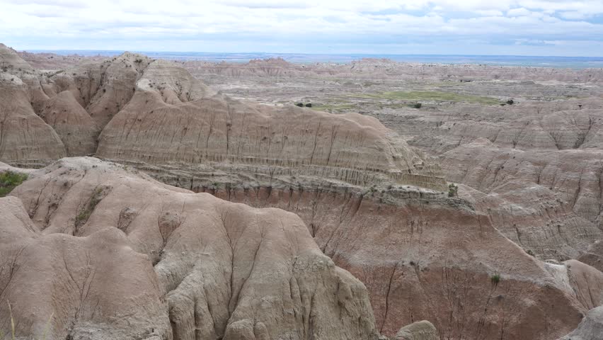 Badlands National Park South Dakota, USA, America. Stunning views of this incredible landscape in southern South Dakota.