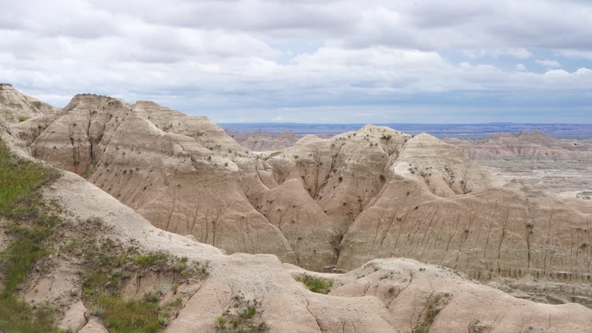 Badlands National Park South Dakota, USA, America. Stunning views of this incredible landscape in southern South Dakota.