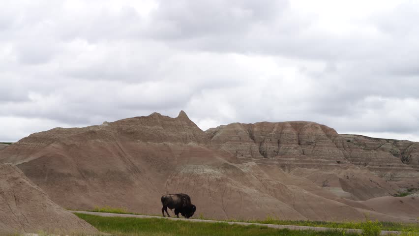Badlands National Park South Dakota, USA, America. Stunning views of this incredible landscape in southern South Dakota.