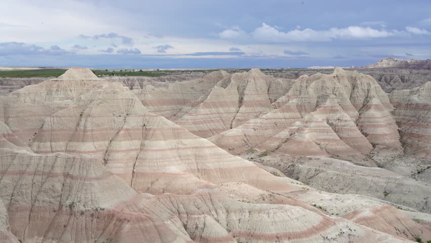 Badlands National Park South Dakota, USA, America. Stunning views of this incredible landscape in southern South Dakota.