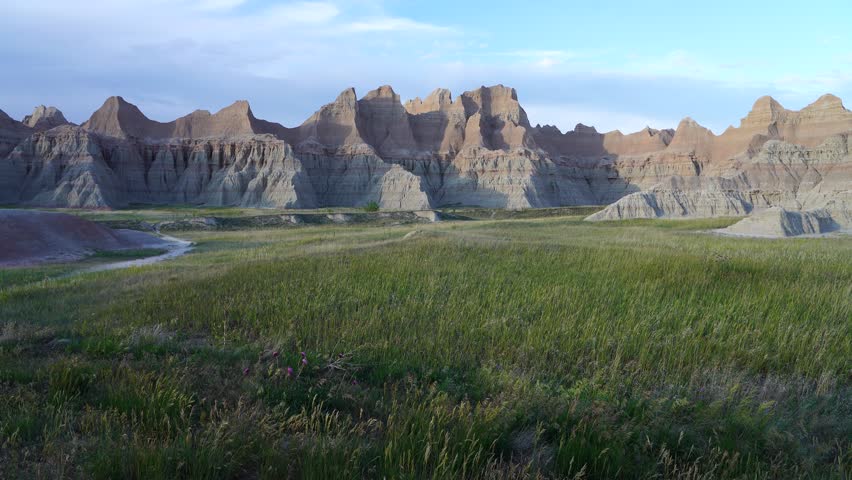 Badlands National Park South Dakota, USA, America. Stunning views of this incredible landscape in southern South Dakota.