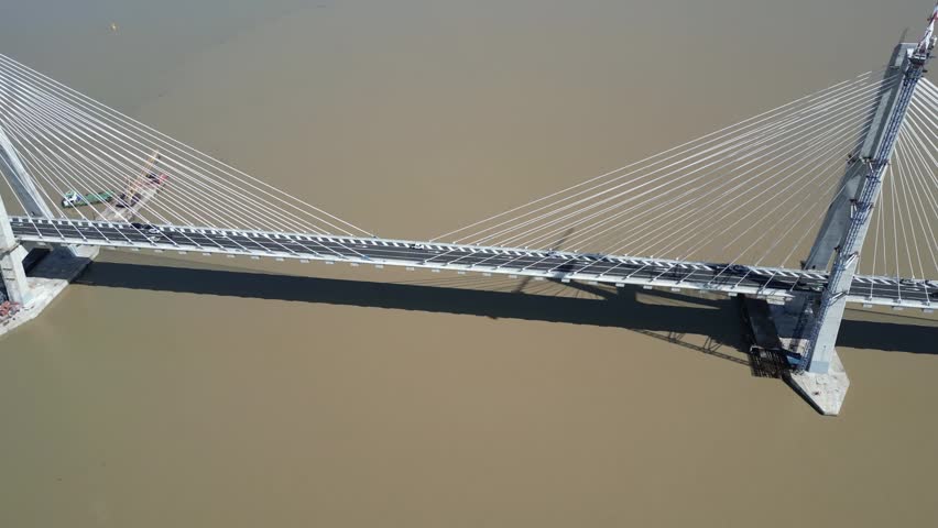 Batang Lupar Bridge 1 is a 4.884-kilometer-long two-lane bridge in Sarawak, officially recognized as the longest river-crossing bridge in Malaysia. Spanning across the Batang Lupar River.