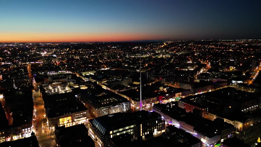 A cinematic 4K aerial drone shot rising above O