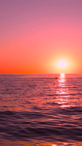 A jet ski sails across the sea at sunset.