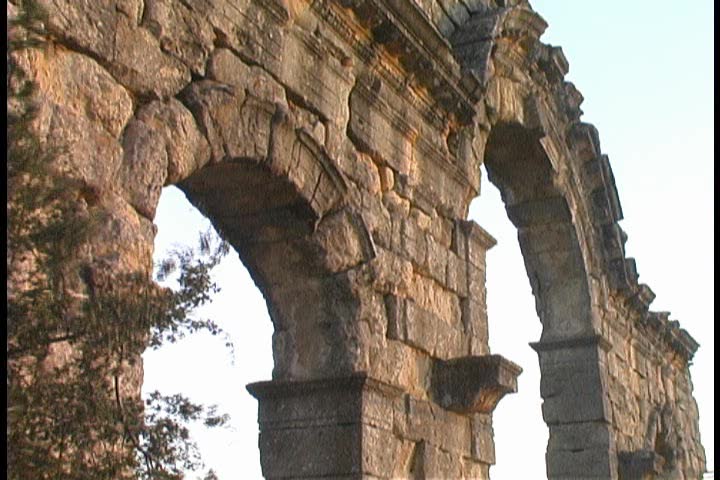 Ancient Greek city gate near Silifke, souhern Turkey
