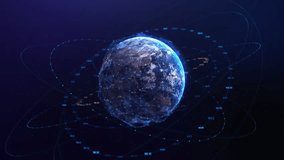 Planet earth digital connections data points global , networking integration, perfect for internet, big data or worldwide connectivity themes Global Digital Network Earth Data Connectivity 3D - Powered by Shutterstock - Get 15% off with code: PIKWIZARD15