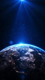 Global network Technology digital 3d globe. Connection data service. Cloud storage. Virtual planet Earth particles lines. Network connection big data. technology Ai big data, internet Cloud hi-tech - Powered by Shutterstock - Get 15% off with code: PIKWIZARD15