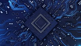 Detailed microchip processor embedded in circuit board advanced hardware systems, computing power, electronic engineering, semiconductor technology, digital infrastructure performance processing 3D - Powered by Shutterstock - Get 15% off with code: PIKWIZARD15