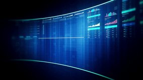 Futuristic global financial data visualization, world map and digital globe with candlestick chart, stock trading analytics, forex market dashboard, fintech infographic, big data interface - Powered by Shutterstock - Get 15% off with code: PIKWIZARD15