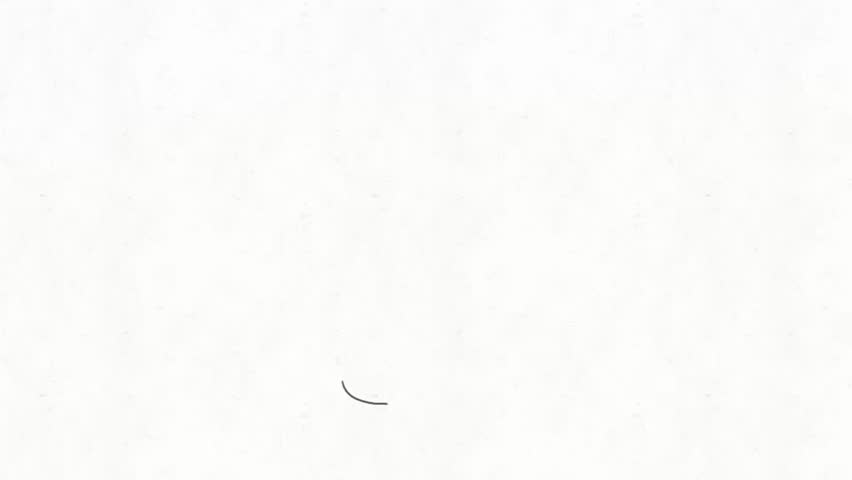 Simple animated illustration of a milk bottle on a white background. Minimal food icon with a clean doodle style, suitable for grocery, dairy, nutrition, beverage, and kitchen themed projects.