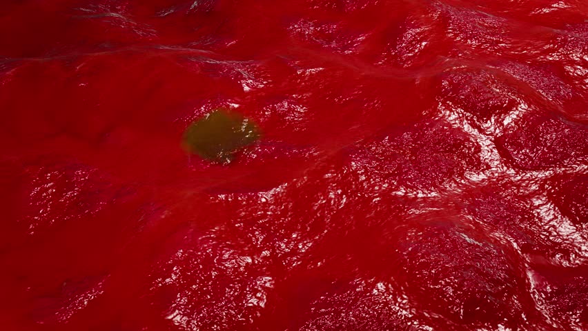 Cancer Microenvironment Showing Neovascularization Around Aggressive Tumor Cell During Angiogenesis and Progressive Tissue Invasion 3D Rendering
