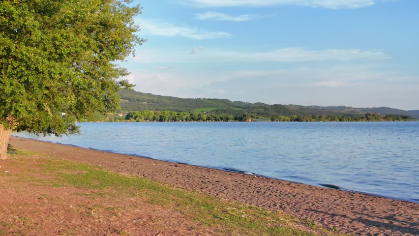 A view of Lake Bolsena, Umbria, Italy