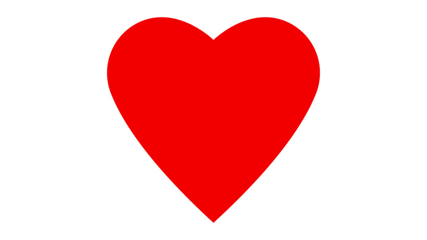 3D Red Heart with Heartbeat ECG Line Symbol for Love Romance Medical Health Valentine Design Vector Illustration