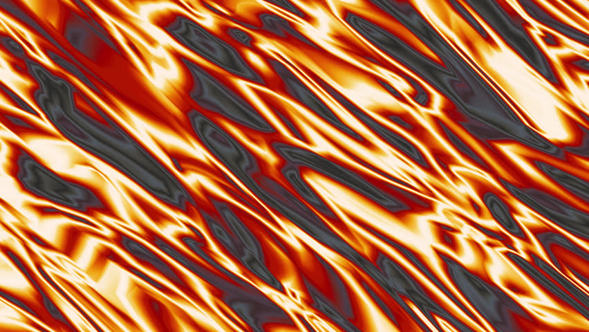 Looping abstract vector style composition showcasing Orange magma motion movement.