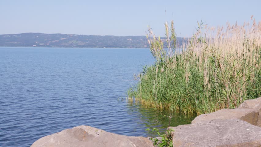 A view of Lake Bolsena, Umbria, Italy