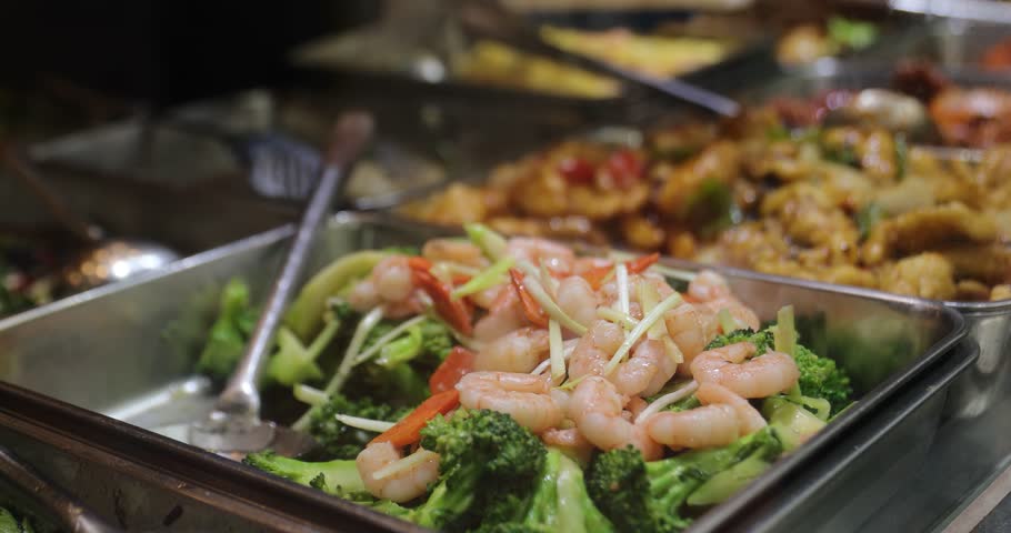  Chinese fast food selling at the restaurant