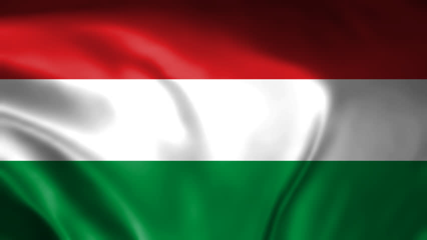 Waving Flag Hungary Animation design templates