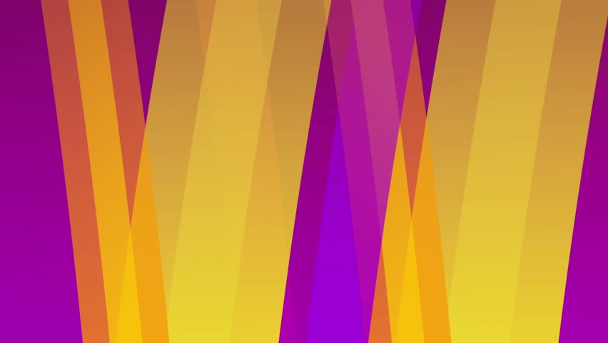Abstract purple and orange diagonal ribbon stripes background pattern layered together with soft transparency for a dynamic energetic design work