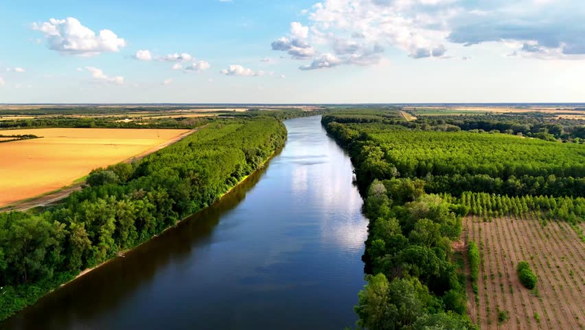 Tisza River near Szeged, Hungary