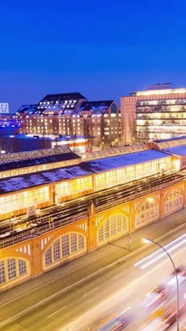 Vertical View Of Berlin Cityscape, Germany