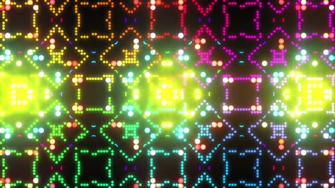 LED Disco Wall Kaleidoscope.