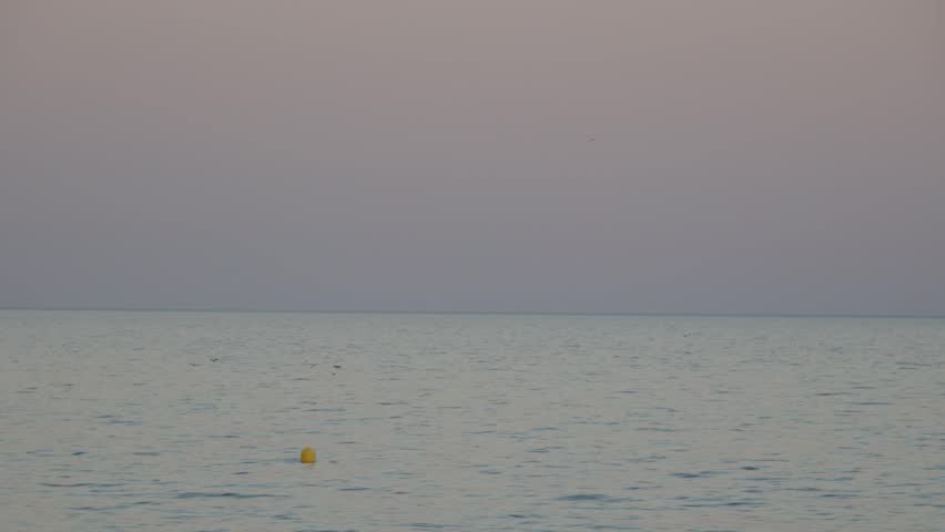 Sunset over the Mediterranean in Spain