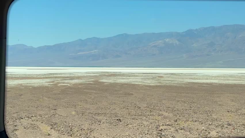 Road to Lake Manly, Badwater Basin, Death Valley, California, USA