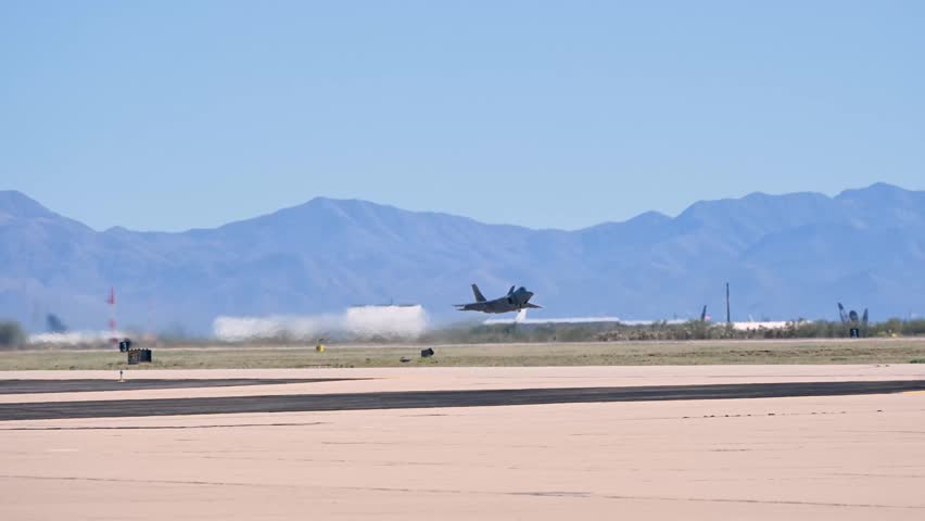 The F-22 Raptor Aerial Demonstration Team showcases the unmatched agility, speed, and precision of the U.S. Air Force