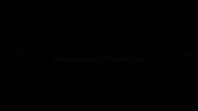 Digital terminal override interface with green data code in cyberspace - Powered by Shutterstock - Get 15% off with code: PIKWIZARD15