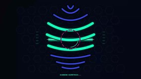 Futuristic Digital Biometric Scan Interface Displaying Access Granted - Powered by Shutterstock - Get 15% off with code: PIKWIZARD15