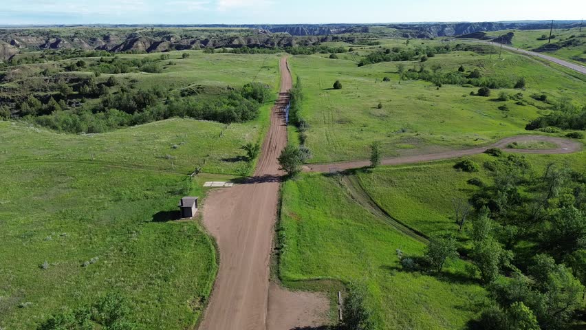 North Dakota Badlands in Little Missouri National Grasslands