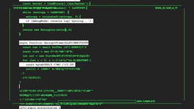 Digital code decryption flow with moving data streams on a dark background. - Powered by Shutterstock - Get 15% off with code: PIKWIZARD15