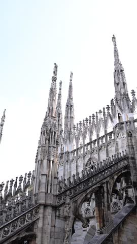 Piazza del Duomo and Milan Cathedral (Duomo di Milano), Milan, Italy