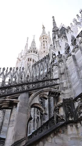 Piazza del Duomo and Milan Cathedral (Duomo di Milano), Milan, Italy