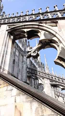 Piazza del Duomo and Milan Cathedral (Duomo di Milano), Milan, Italy
