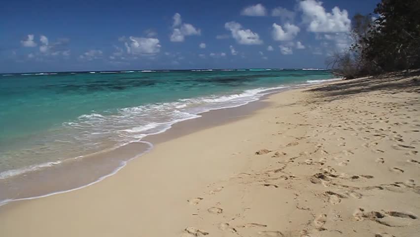 Playa Maguana beach near Baracoa, Cuba