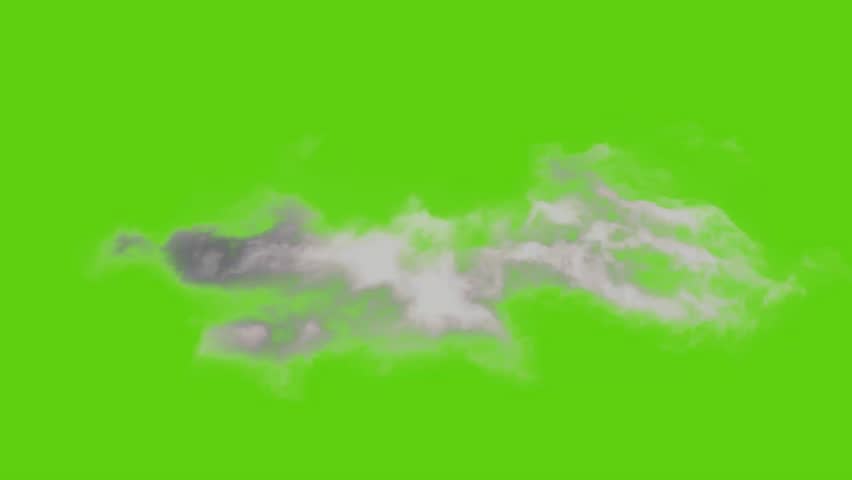 A cloud in the sky with an isolated background