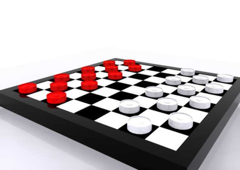 Checkers Game Stock Vector (Royalty Free) 384366724 | Shutterstock