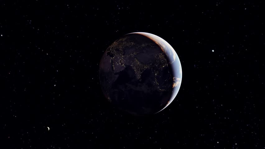 Earth zoom to Doha, Qatar