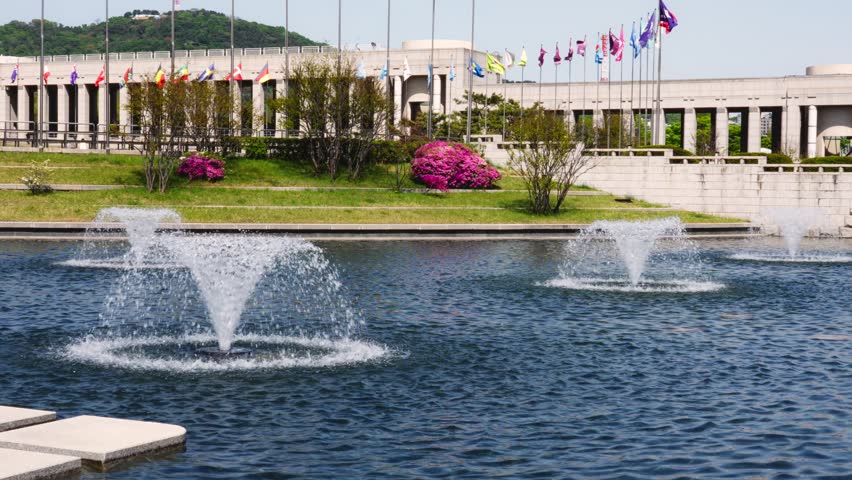 The War Memorial of Korea in Seoul is a world-class museum and park honoring military history, featuring a replica Turtle Ship, massive collections of tanks and aircraft, and solemn monuments.