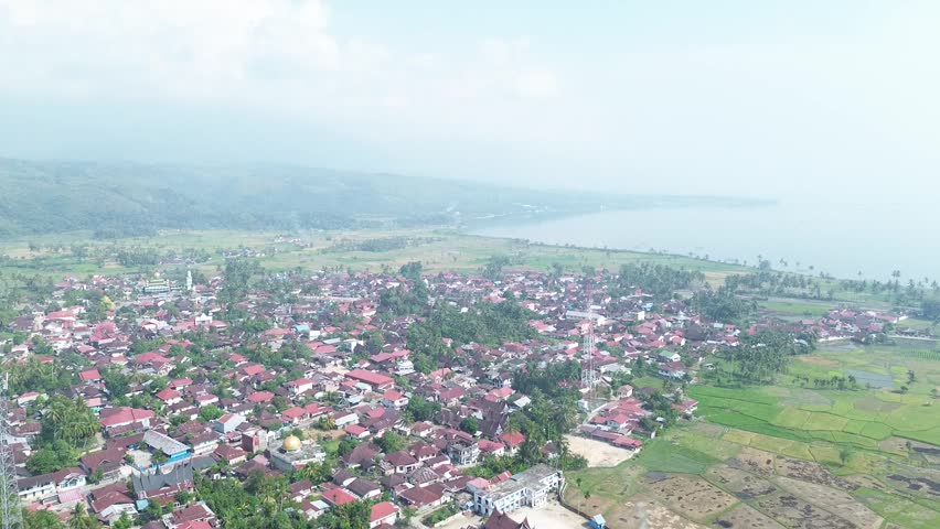 Part of the Saniangbaka Village area, West Sumatera 
