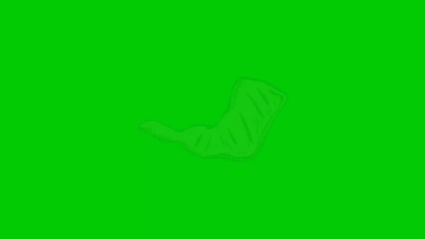 Animation of a barbecue grill. Ideal for food videos, summer BBQ promotions, restaurant advertisements, cooking intros, social media content, motion graphics, and video editing with chroma key background. Animation, green screen background.