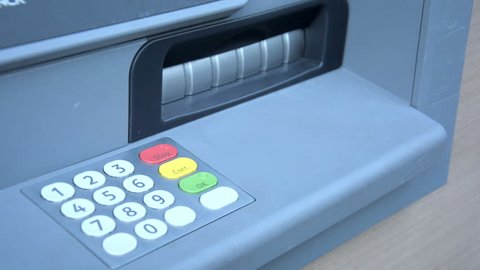 Withdraw money at ATM machine