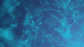 Abstract Blue Digital Network Connection Background With Glowing Nodes and Lines - Powered by Shutterstock - Get 15% off with code: PIKWIZARD15