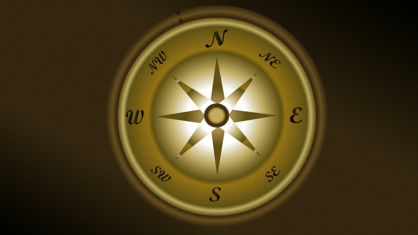 Compass 2D animation HD1080