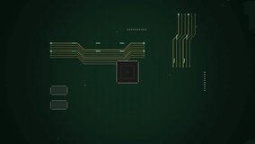 Animated digital circuit board lines and processor data interface motion - Powered by Shutterstock - Get 15% off with code: PIKWIZARD15