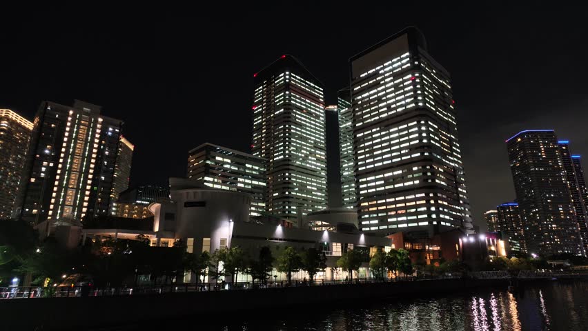 Harumi, Japan Tokyo Night View July 2026